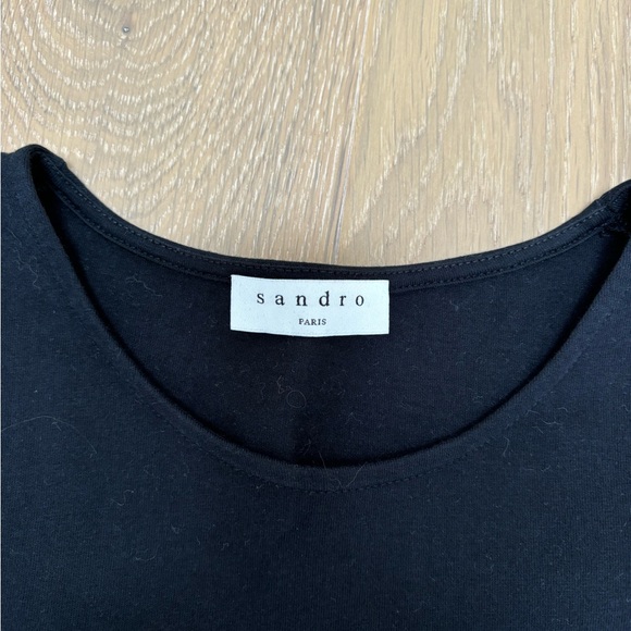 Sandro elevated black shirt - Picture 3 of 3